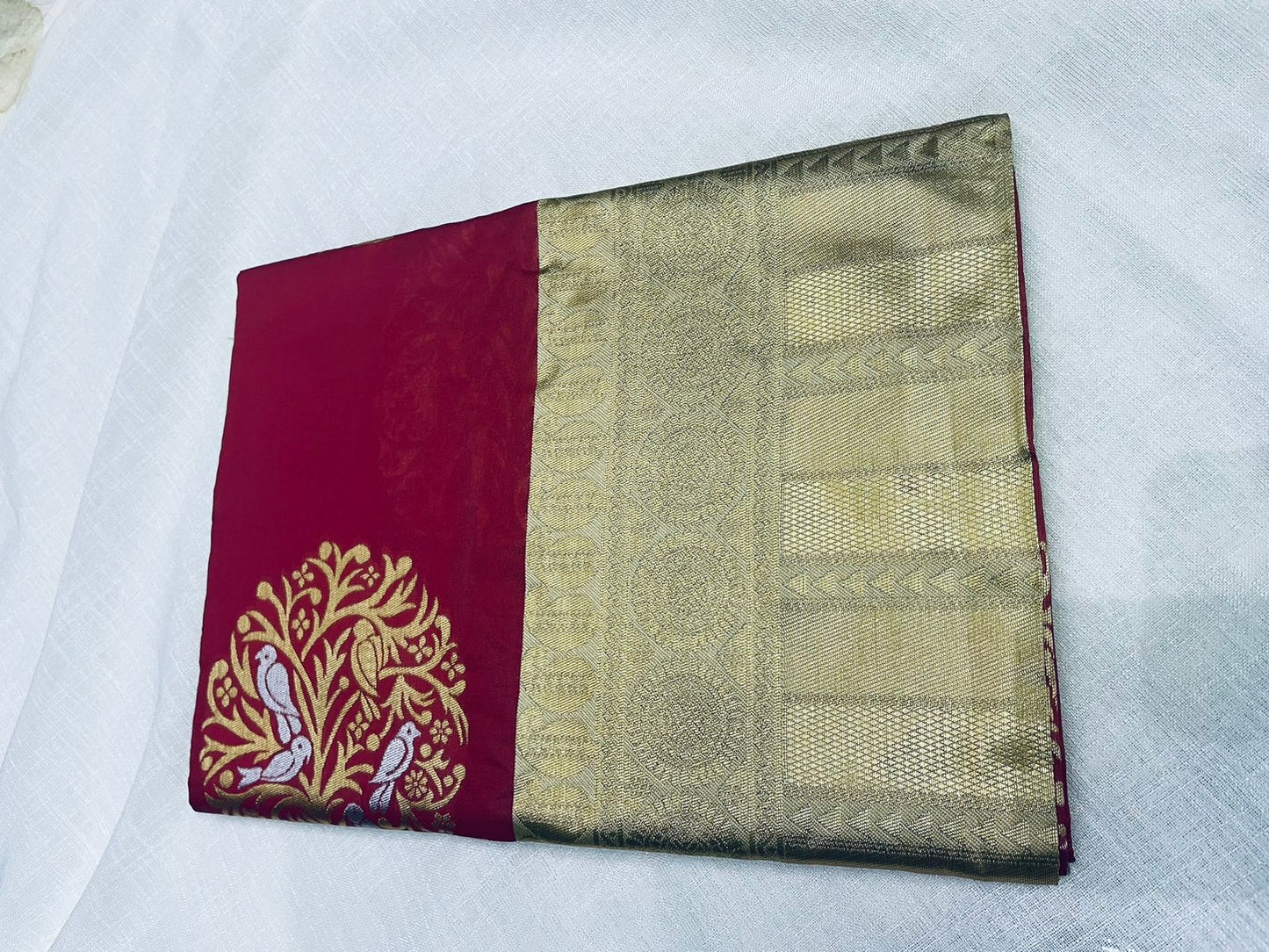 Lichi Soft Silk Saree