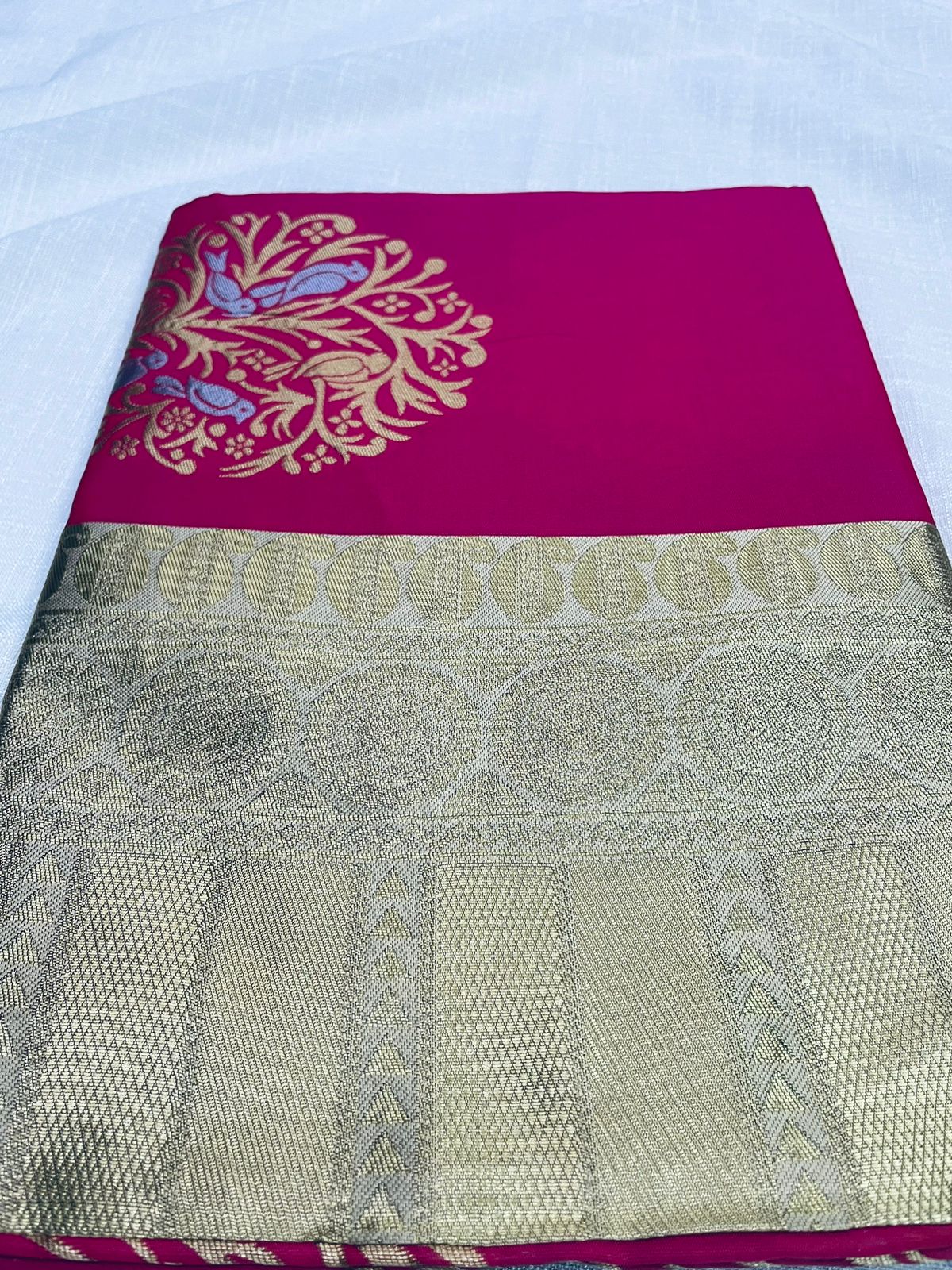 Lichi Soft Silk Saree