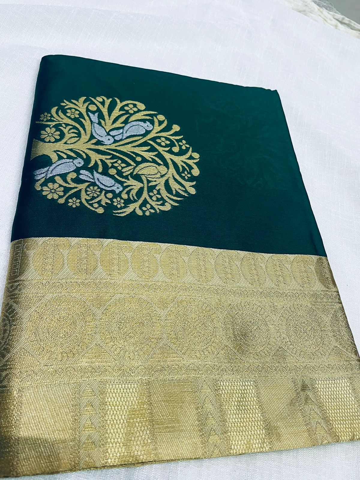 Lichi Soft Silk Saree