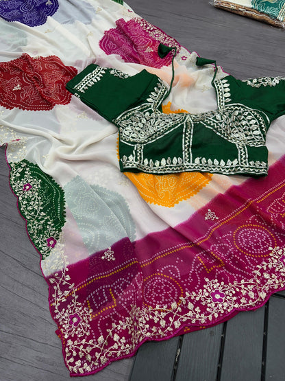 Holi Special Sarees