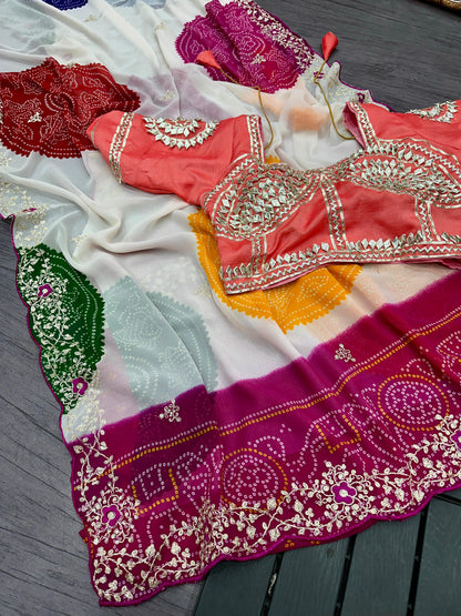 Holi Special Sarees