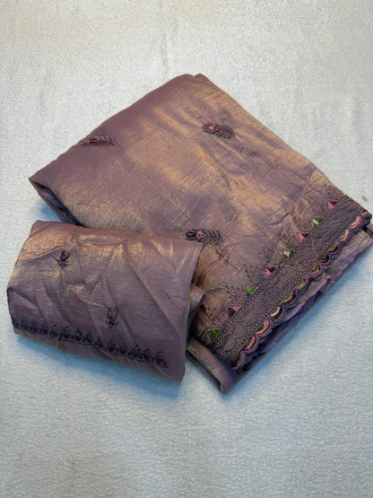 Tissue Sarees