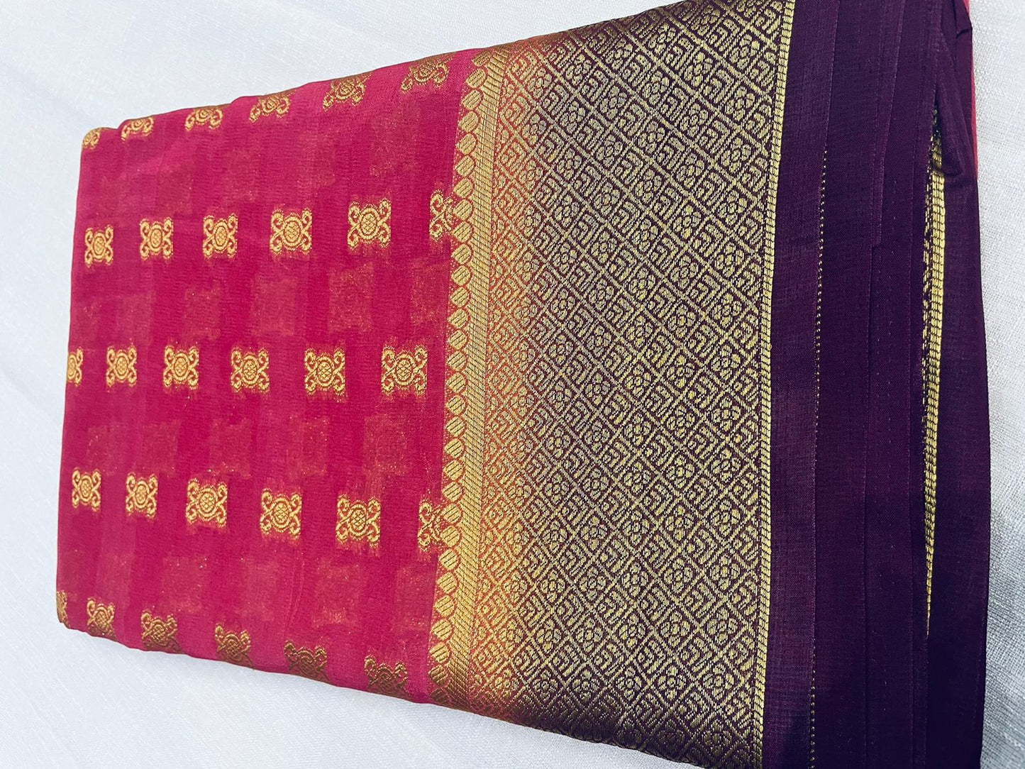 Semi Mysore Silk Sarees