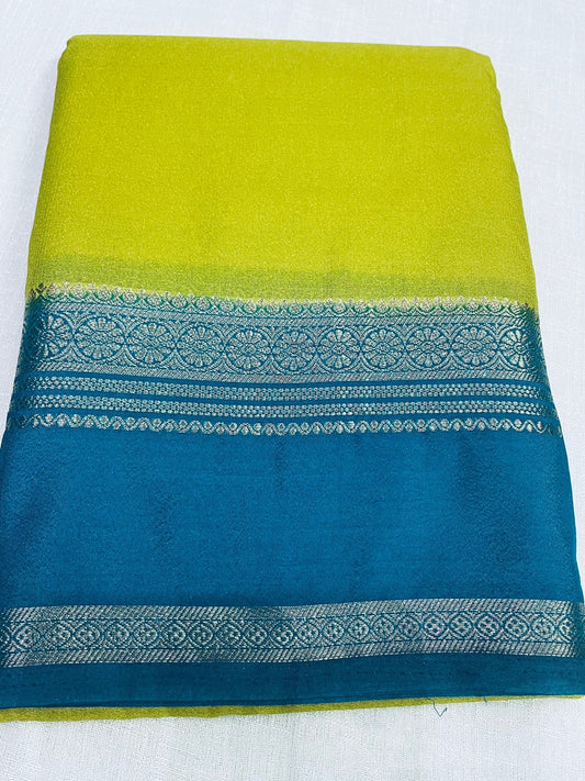 Semi Mysore Crepe Silks